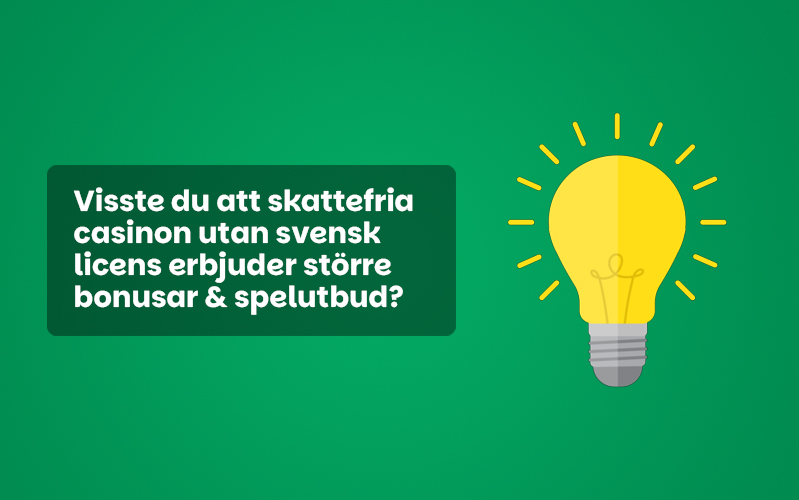 Större bonusar och spelutbud